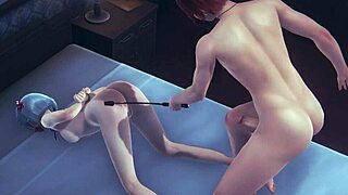 Rem Experiences Intense Emotions in Hard Hentai Sex