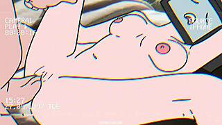 Intriguing toilet blowjob in TV animation