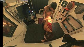 another look at the scene with priscila beline, a young beautiful girl performing