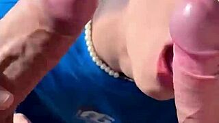 Uniformed Novice Gets Handjob from Muscular Friend