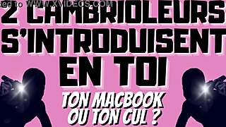 French burglars dominate with double penetration