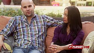 joe and kristen foreplay with swingers in the pool