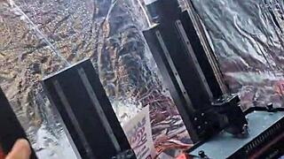 A new girl models in our anime hentai session