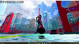 Gay furry enjoys big black cock sex