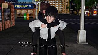 In my real desire, she plays the game