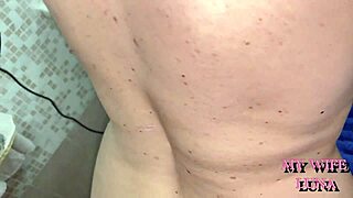 Wife's Anal Fucking Ends with Cum Play in Mouth