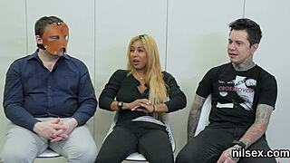 Foxy Chick Dragged to Butthole Madhouse for Harsh Anal Therapy