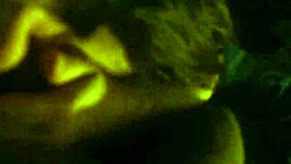 in this homemade scene, a big tit woman deepthroats a monster cock