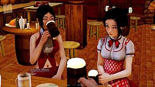 Harem hotel episode 174 continues the exciting anime hentai adventure