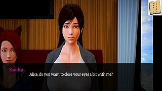 my new family adventure in hentai game episode 90 with milfs and teens