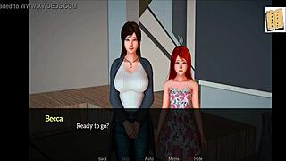 my new family adventure in hentai game episode 90 with milfs and teens