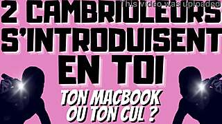 French burglars dominate with double penetration