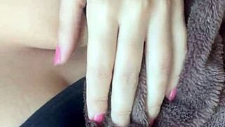 my lover enjoys my natural assets, i sent a video to tease him.