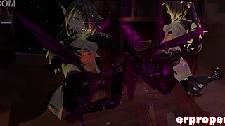 Can Daemon Robot Dragon Handle Hot VRChat 3Way