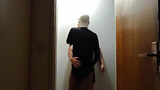 Cameras catch friends fucking in gym corridor