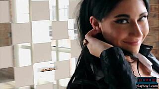 Lana James and Mosh strip fully nude for Playboy