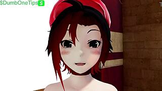 Ruby in Glinda iz RWBY sta luštni v tej animaciji