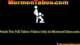 Lesbian Mormon Teen Learns Dildo Play with Fetish Twist