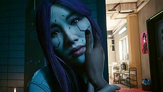 songbird laguna bend sex scene in cyberpunk 2077 game