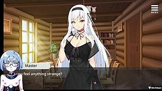 Hey, what's the witch doing in this sexual prison hentai game? Dating gone wild with anime vibes.