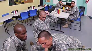 Asian Guy Submits to Drill Sergeant's Intense Gay Sex Commands.