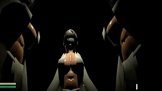 Dark lewd sacrifices unfold in another world's ruins