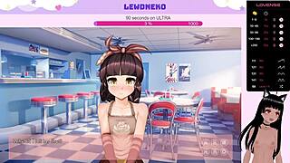 i'm vtuber lewdneko playin order us part 1 with small tits
