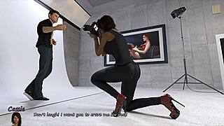 Big City Pleasures 34 - After Rough Start Cassie Knows What To Do To Get John Looking Good On Camera