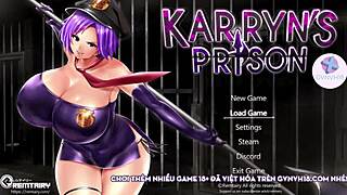 2D porn game with prisoner mode Karryn's prison t1 gameplay