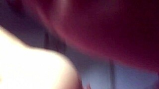 The sexy LATINA with a gorgeous ass RIDES my cock passionately in our amateur couple fun.