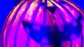 twerking that big ass on the pumpkin for fun