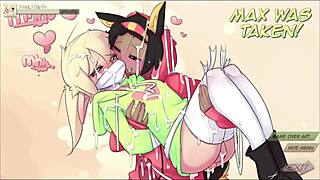 Max the elf says, Take my big cock in your ass, elf boy.