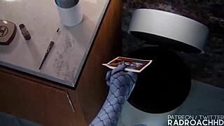 Widow rides monster cock, squirts hard?