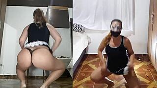 Homemade BBW MILF Anal Assfucking