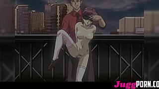 Perverted manager deepthroats his sexy workers in hentai