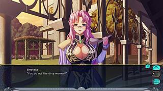 Kyonyuu fantasy emeralia h-scene 2 english threesome in public outdoor group