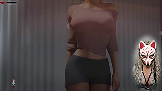Ms. Denver’s game: spying on a hot milf in the bathtub