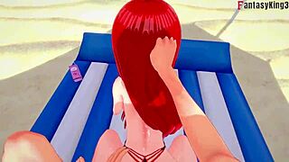 Parasoul In Bikini Gets Fucked Hard In Skullgirls Fantasy!