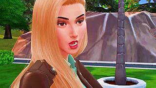 Get a sneak peek of the 3D hentai called Courtside passion, a love story in an unusual setting