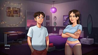 Why did step sis want a nice fuck after our date? Jenny in Summertime Saga.