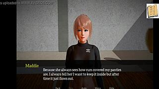 my new family 134 – hanging out with the fam in this 3d anime adventure