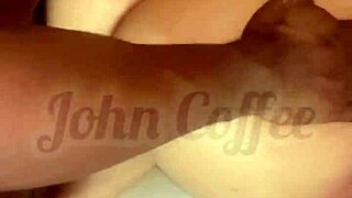 Indian babe Japa wrecked by huge cock, cuckold watches