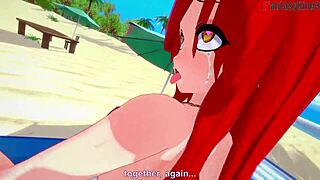 Parasoul In Bikini Gets Fucked Hard In Skullgirls Fantasy!