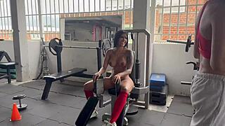 May Hernandez Leads Trans Exercise Routine, Stripping Off All Clothes for Intense Gay Encounter