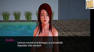 my new family 134 – hanging out with the fam in this 3d anime adventure