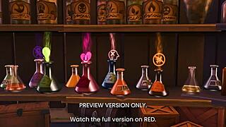 Love potion leads to naughty 3d hentai fun