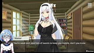 Hey, what's the witch doing in this sexual prison hentai game? Dating gone wild with anime vibes.