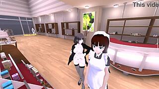 Sereka exposes in naked coat secretly.