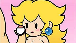 Does Paper Peach Give Handjob Animation?