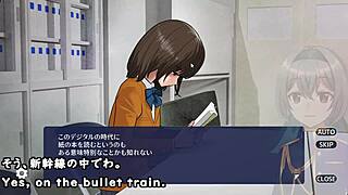 Shadows Having Wild Sex in Clubroom Game Trial with Machine Translated Subtitles